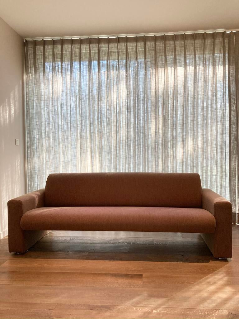 Artifort 691 3-zit bank, vintage look stof, zeer mooie staat, Enlèvement, Comme neuf