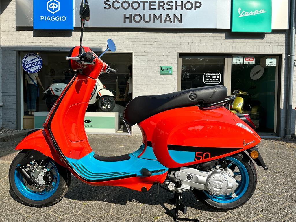 Vespa Primavera 50cc 45Km/h COLOR VIBE ARANCIO, Vélos & Vélomoteurs, Scooters | Vespa, Neuf, Autres modèles, Essence