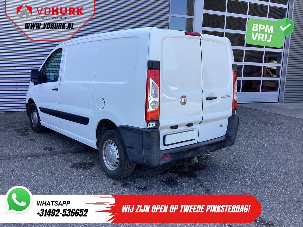 Fiat Scudo 1.6 MJ 90 pk EXPORT NL Auto/ Trekhaak/ PDC/ 3 Per, Autos, Camionnettes & Utilitaires, Achat, Entreprise, Diesel, Capteur de stationnement