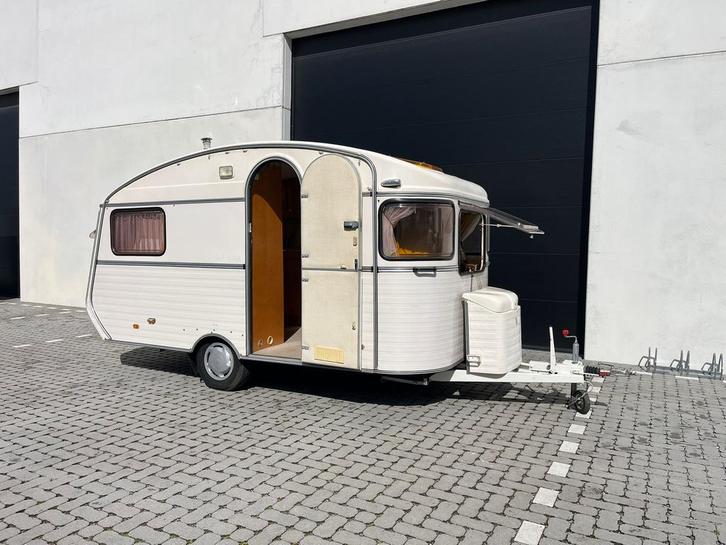 CONSTRUCTAM IN TOPSTAAT TE KOOP, Caravans en Kamperen, Caravans, Particulier, tot en met 4, 500 - 750 kg, Gascomfoor, Kachel, Koelkast