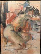 Origineel werk Nic Jonk (Amsterdamse school), Ophalen