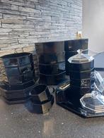 Prachtige zwarte kommen en schotels, Ophalen, Kom(men)