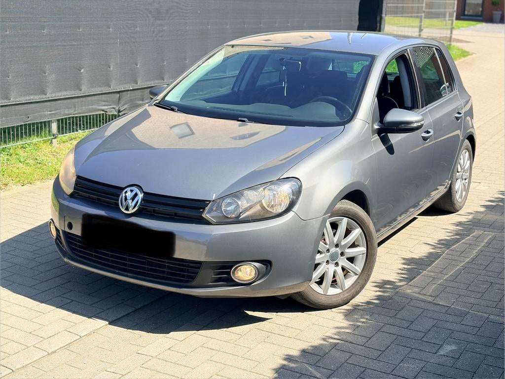 VOLKSWAGEN GOLF 6 1.6 TDI 2010 PRÊTE À IMMATRICULÉ, Bluetooth, Achat, Boîte manuelle, Noir