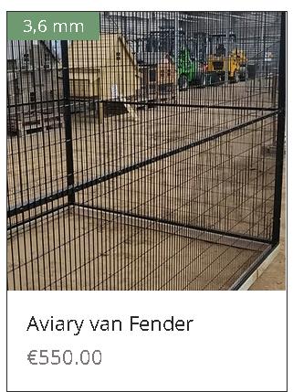 NOUVELLE VOLIÈRE EN CAGE À PERROQUETS, Enlèvement