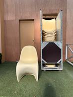 60 panton stoelen + 3 karren, Ophalen, Wit