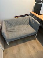 IKEA KNOPPARP 2-zitsbank in het grijs, Huis en Inrichting, Ophalen, Gebruikt, Minder dan 75 cm, Tweepersoons