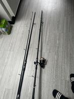 Visgerief, Ophalen, Gebruikt, Complete hengel