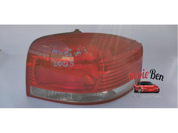 Feu arrière droit d'un Audi A3, -, 3 mois de garantie, Audi, Utilisé