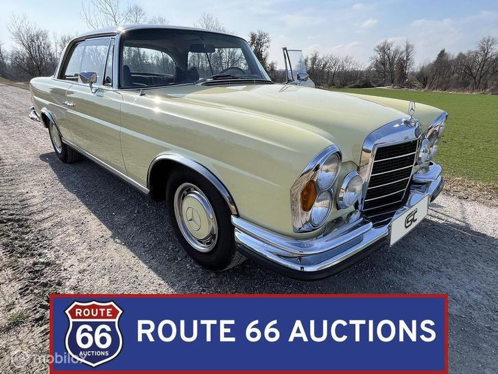 Mercedes-Benz 280 SE 3.5 Coupe | 1971 | Route 66 Auctions, Autos, Oldtimers & Ancêtres, Entreprise, Achat, Mercedes-Benz, Essence
