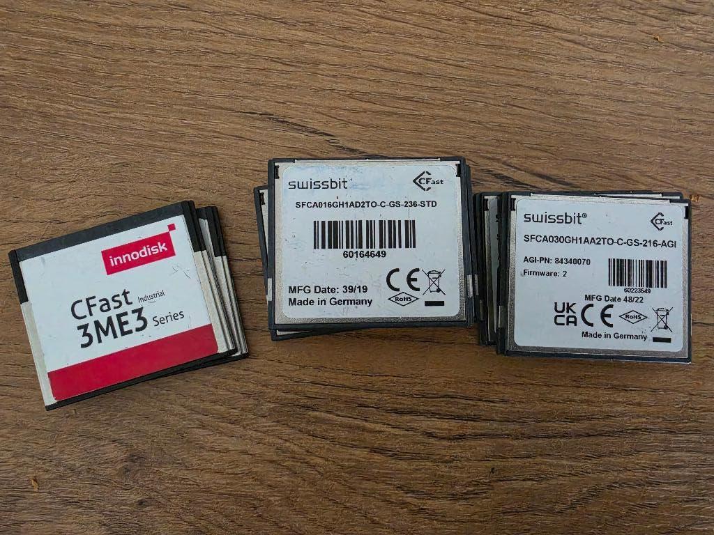 CFast card swissbit / Innodisk, Computers en Software, Harde schijven, Ophalen, Refurbished, SATA