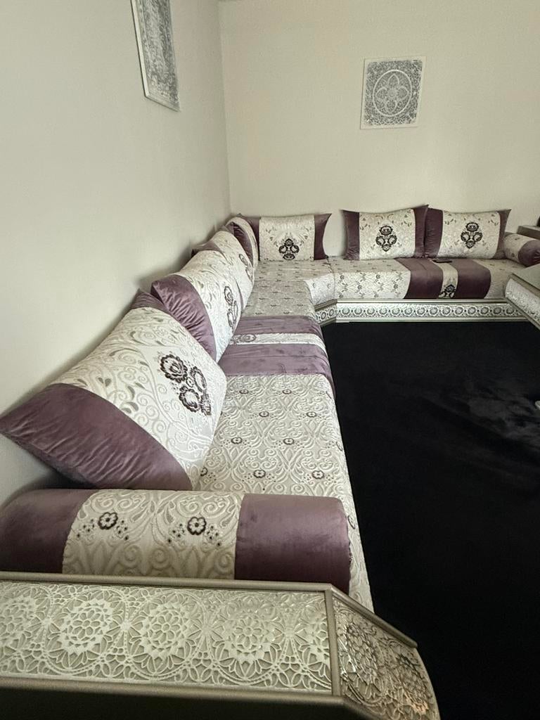 Complete marokkaanse sedari inclusief tafel,perfecte staat!, Huis en Inrichting, Zetels | Zetels en Chaises Longues, Zo goed als nieuw