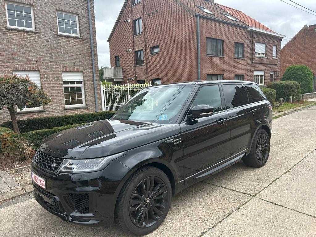 Range rover sport full optie pano/360*/f1 flippers/142000km/, Automaat, Monovolume, Zwart, Leder