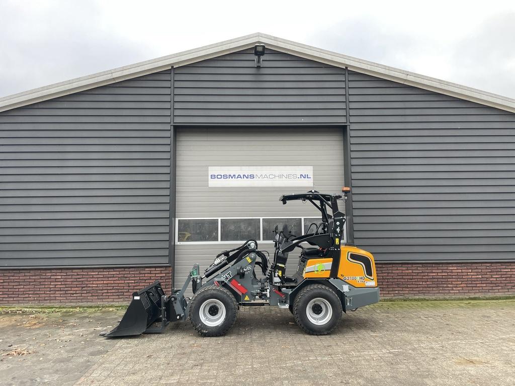 GIANT G2700E X-TRA HD minishovel / kniklader NIEUW electrisc, Zakelijke goederen, Machines en Bouw | Kranen en Graafmachines, Wiellader of Shovel