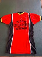 koerstruitje wielertrui retro velo club nethennois rood, Fietsen en Brommers, Gebruikt, Overige maten, Ophalen of Verzenden, Alex sport