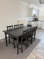 Ikea eettafel met stoelen, Enlèvement, Comme neuf