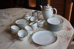 Service à café complet porcelaine de Baudour, Antiquités & Art, Enlèvement