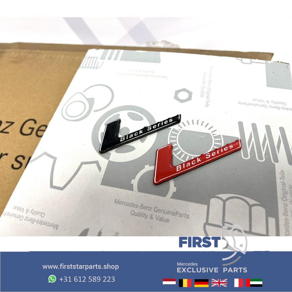 AMG EMBLEM BLACK SERIES EMBLEEM KOFFERBAK LOGO AMG BADGE Mer, Arrière, Utilisé, -, -