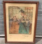 Lithographie certificat identité signe Paul hagemans, Enlèvement ou Envoi