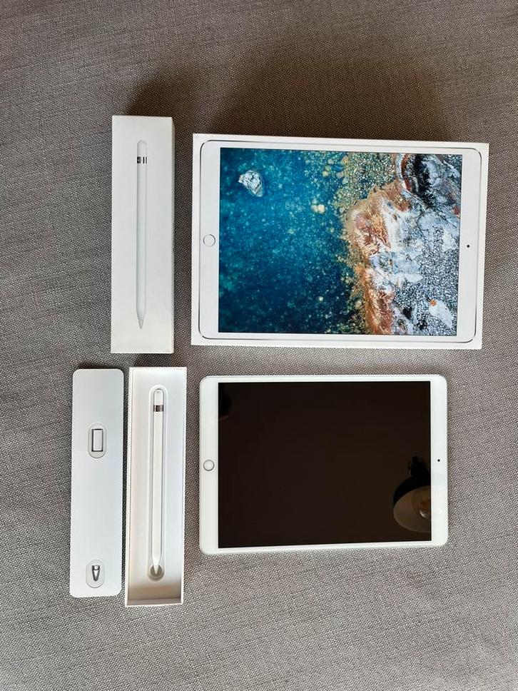 Ipad Pro 10.5 inch WiFi 64 GB + Apple Pencil, Computers en Software, Apple iPads, Zo goed als nieuw, Apple iPad Pro, Wi-Fi, 10 inch