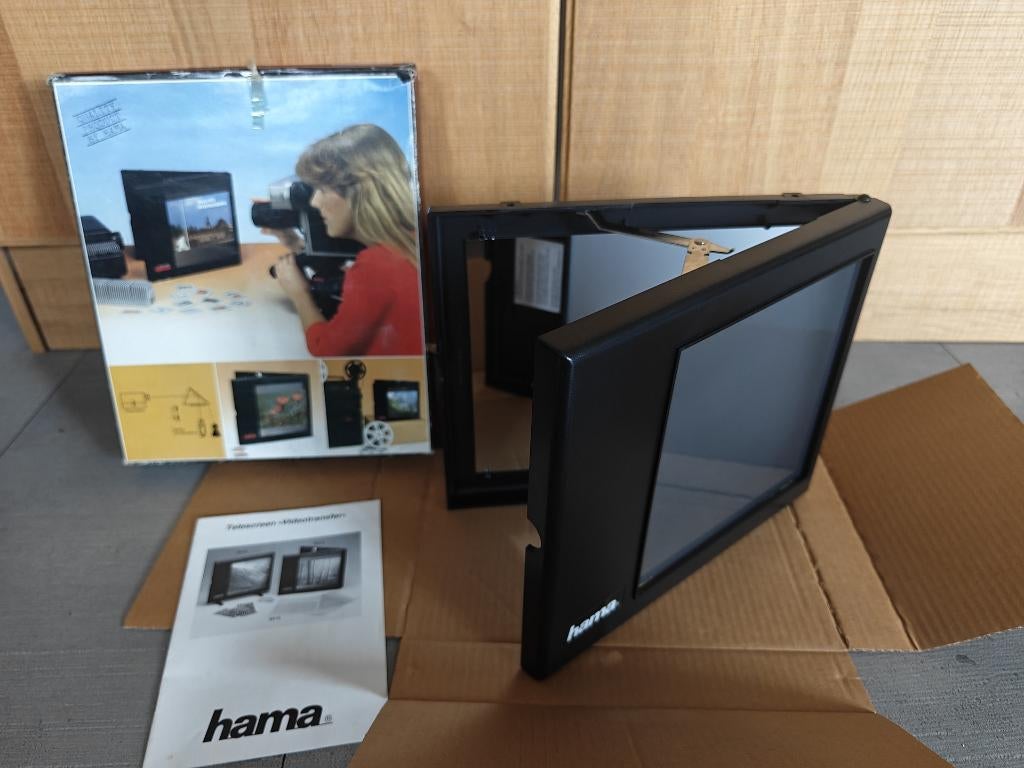Hama videotransfer scherm (8mm, 16mm, dia), Ophalen of Verzenden, Zo goed als nieuw, Compact