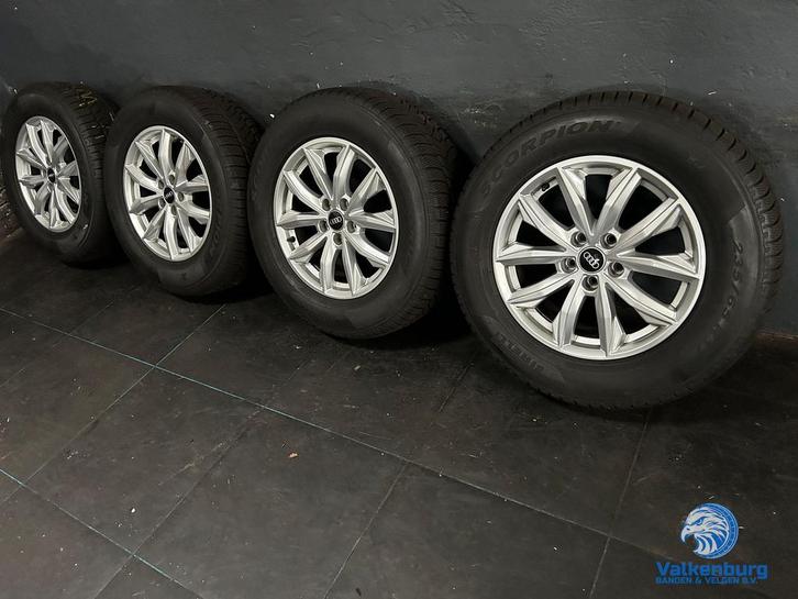 6mm! Originele Audi Q5 80A 17 inch velgen 5x112 winterbanden, Auto-onderdelen, Banden en Velgen, Banden en Velgen, Winterbanden