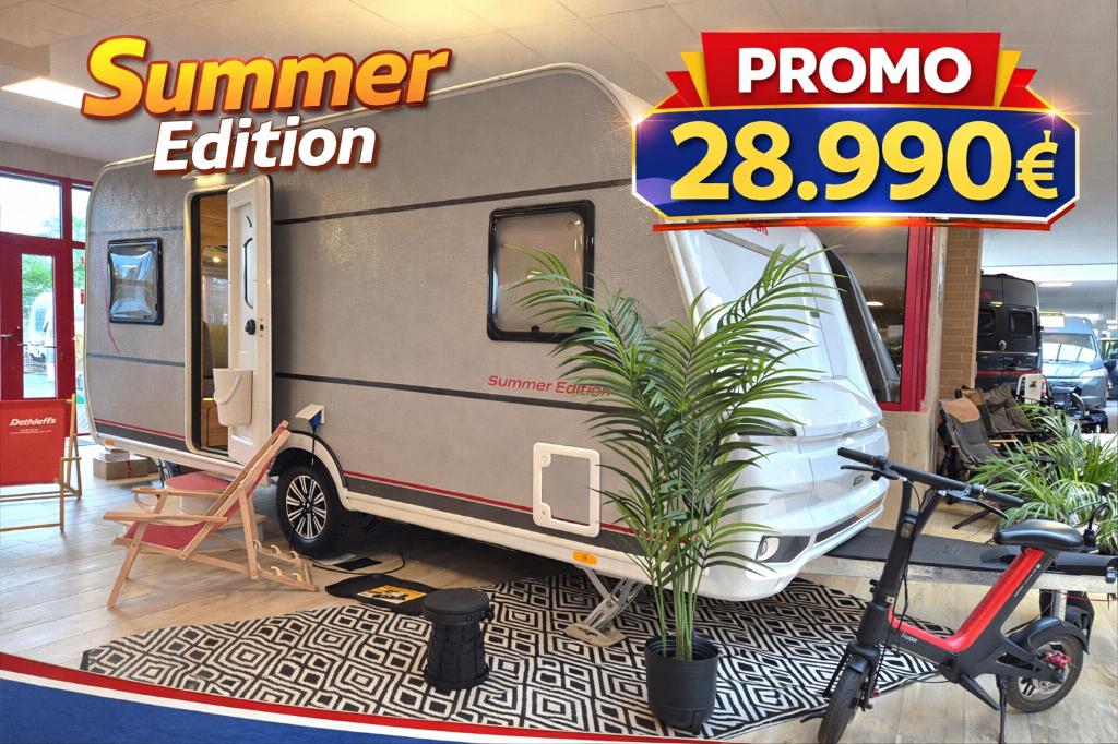 Dethleffs Summer Edition 470 Fr, Caravanes & Camping, Jusqu'à 4, Entreprise, 5 à 6 mètres, Poêle