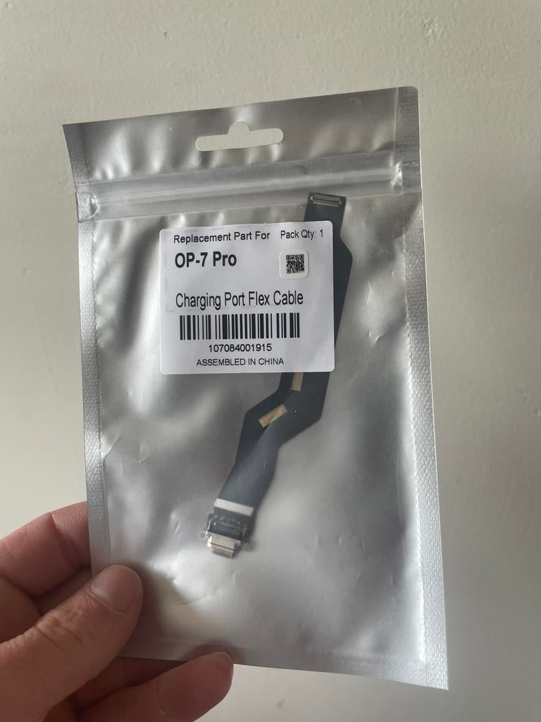 Oplaadpoort / charging flex OnePlus 7 Pro, Telecommunicatie, OnePlus, Overige typen, Nieuw, Ophalen of Verzenden