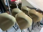 5 chaises à vendre - vert kaki, Autres couleurs, Comme neuf, Synthétique, Enlèvement