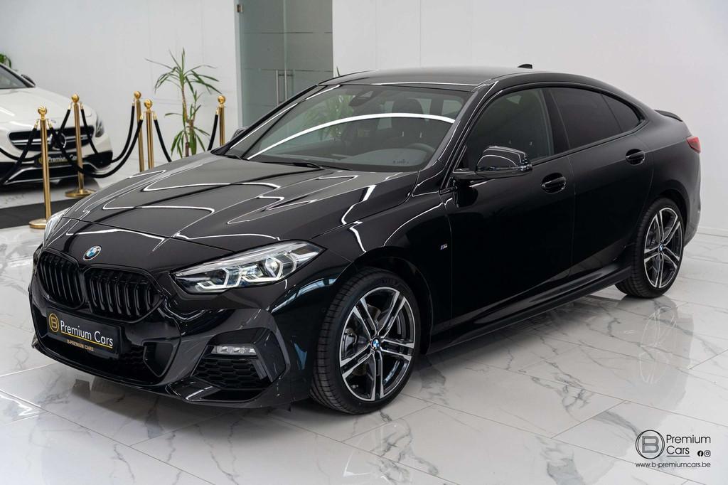 BMW 218 i Gran Coupe aut. M-sport! Navi, Camera, Shadow!, 4 deurs, Gebruikt, 136 pk, Zwart