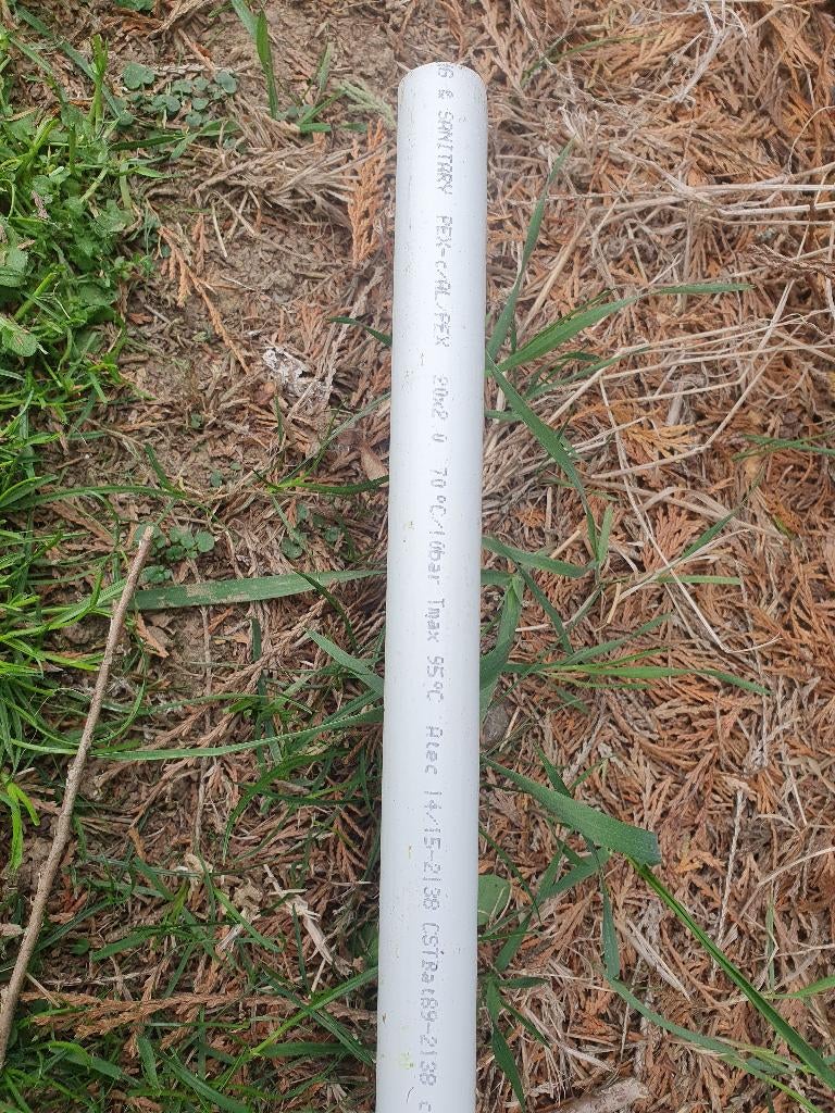 6x 5mTuyau chauffage Multiskin, Bricolage & Construction, Enlèvement, Neuf