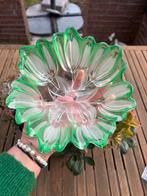 Prachtige vintage glazen/kristallen schaal Walther glass, Antiek en Kunst, Antiek | Glaswerk en Kristal, Ophalen of Verzenden