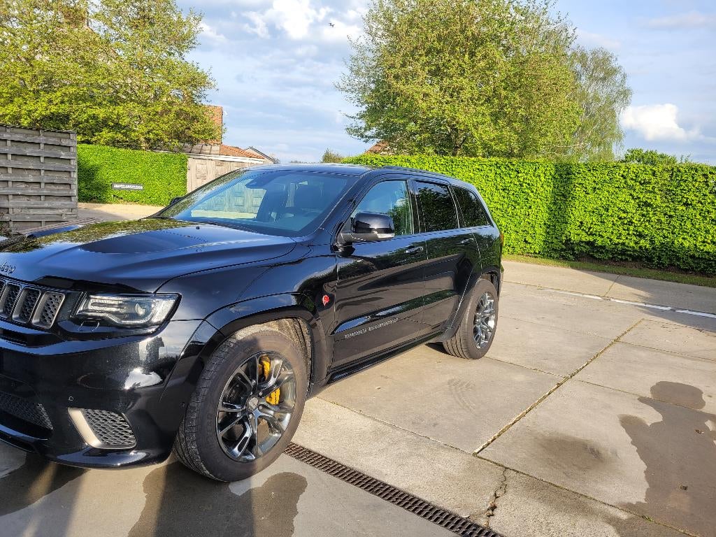 Jeep Grand Cherokee TRACKHAWK, Auto's, Zwart, Leder, Handgeschakeld, 6200 cc