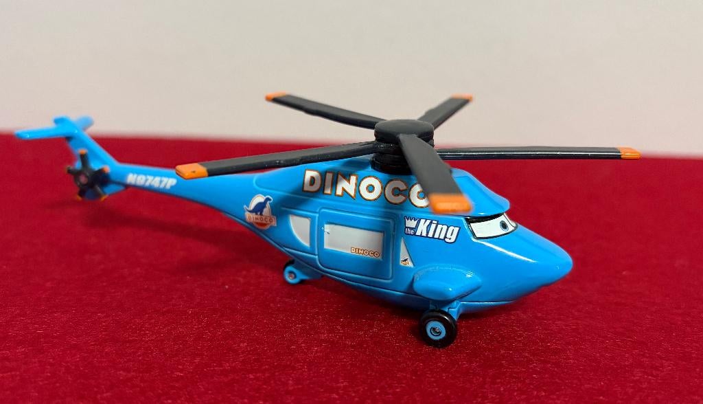 DISNEY CARS Dinoco Helikopter DieCast, Ophalen of Verzenden, Nieuw, Overige typen