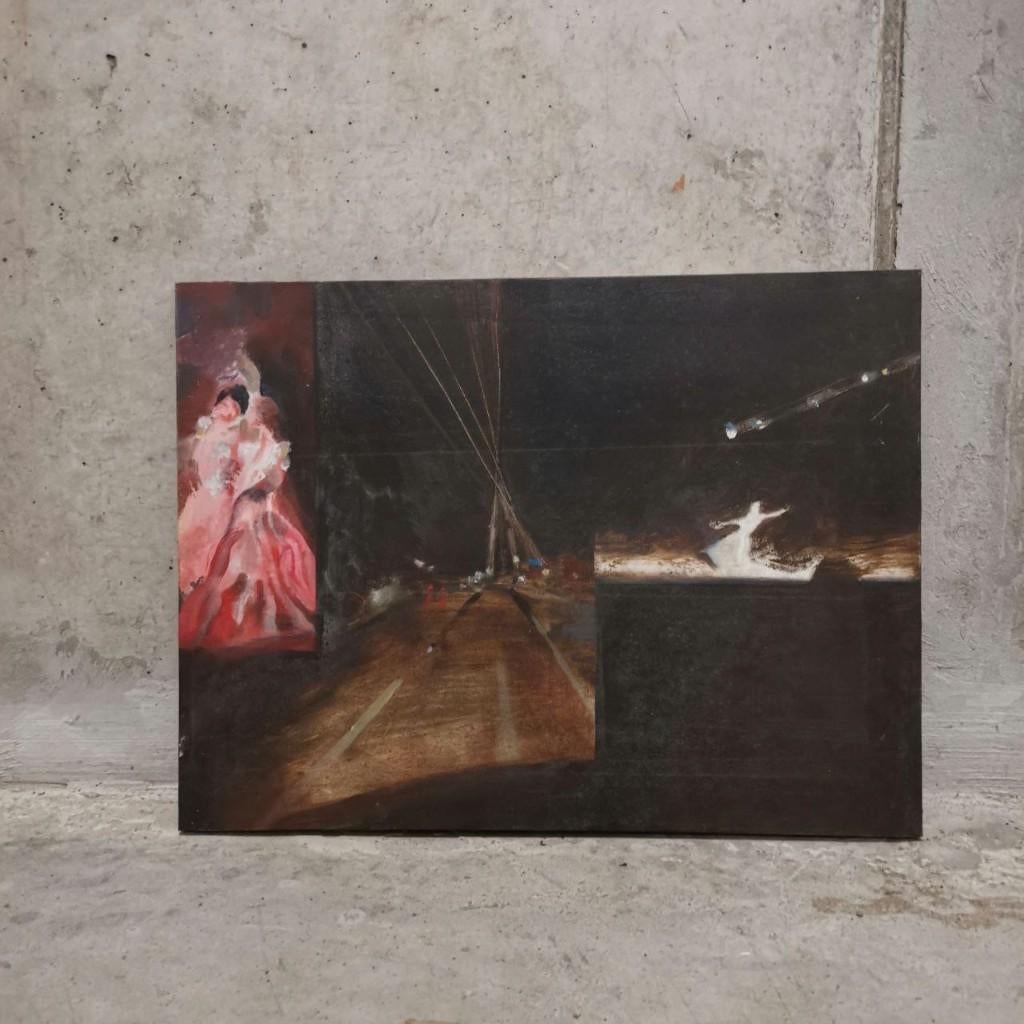 Off Road 2 (env. 2015-2020) — d'après Koen van den Broek, Antiquités & Art, Art | Peinture | Moderne, Enlèvement