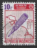 Indonésie 1967 - Yvert 509 - Instruments de musique (ST), Envoi, Affranchi