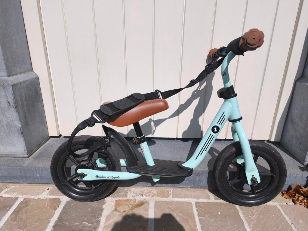 Loopfiets Bandits & Angels + draaggordel, Ophalen