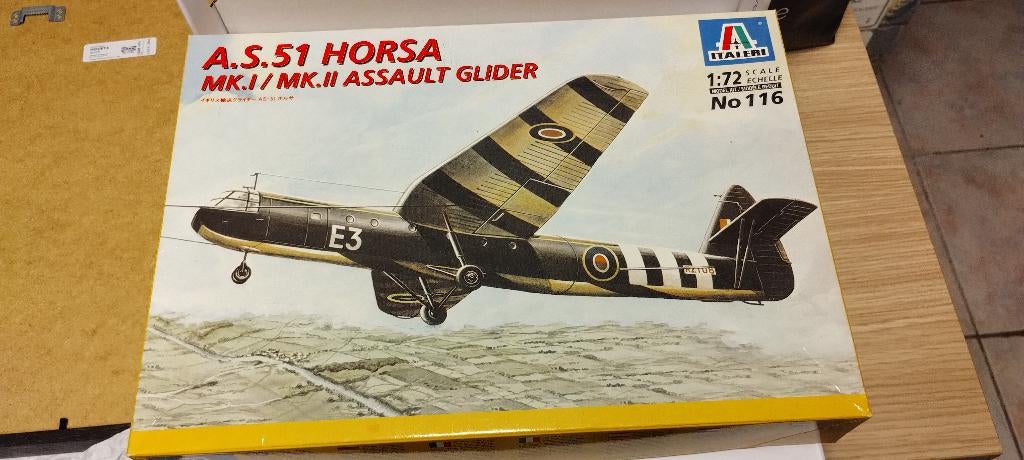 1 / 72 Horsa glider Revell, 1:72 tot 1:144, Revell, Ophalen of Verzenden, Zo goed als nieuw
