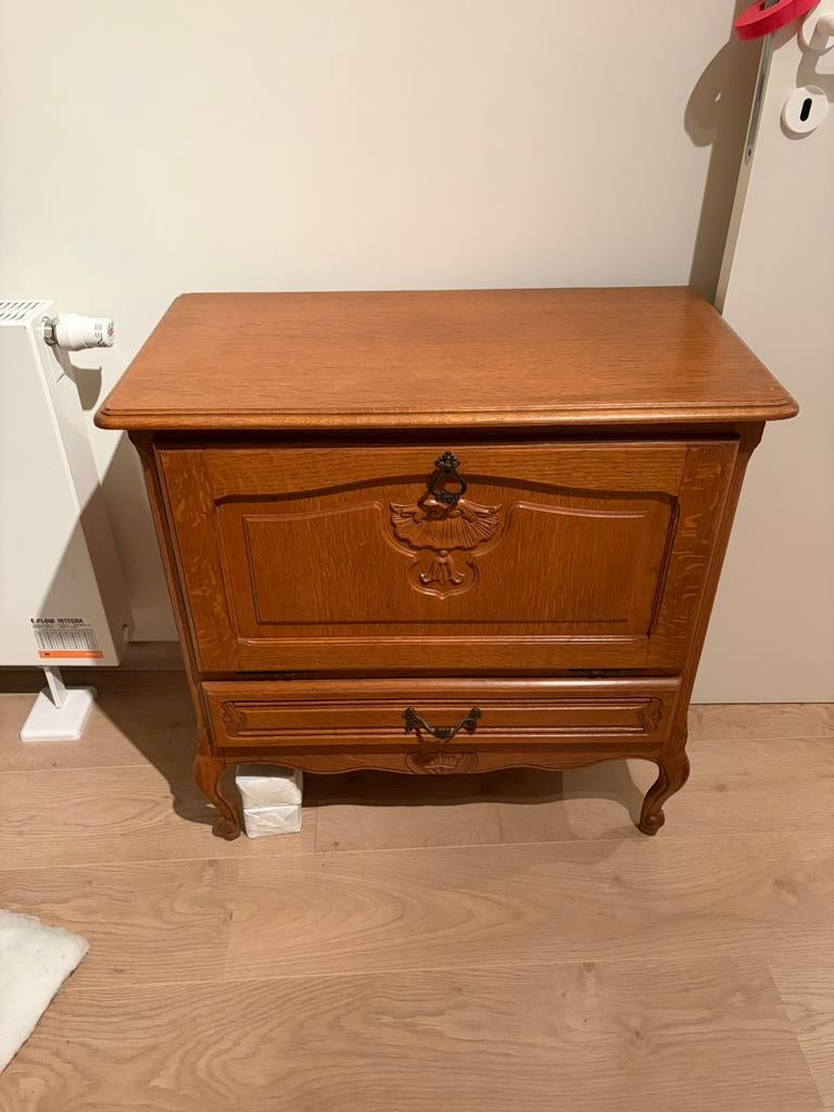 Houten tv-kast jaren’60, Ophalen, Gebruikt, 50 tot 100 cm, Minder dan 100 cm