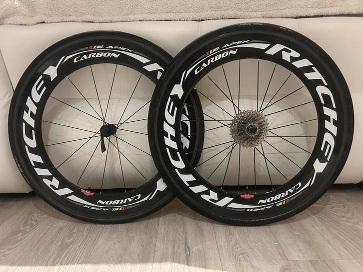 Professionele racewielen RITCHEY WCS APEX - nieuwstaat, Fietsen en Brommers, Fietsonderdelen, Zo goed als nieuw, Racefiets, Wiel
