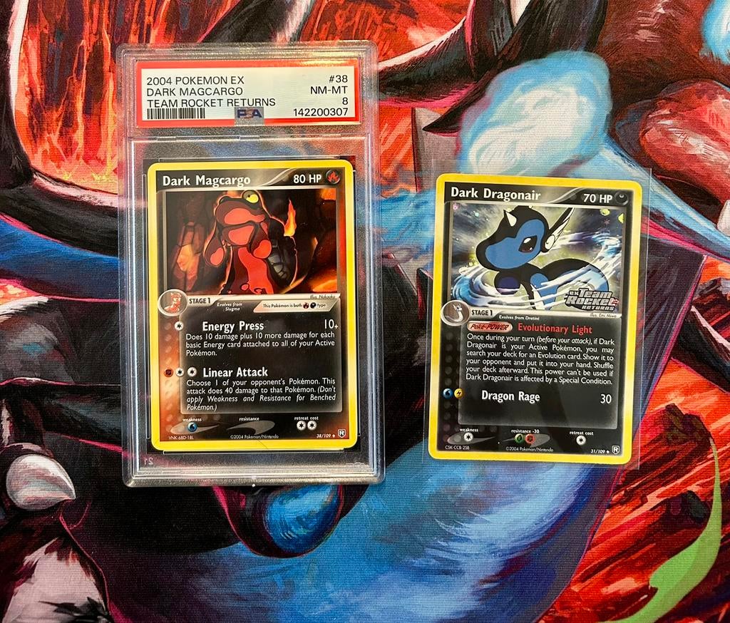 Kaarten set team rocket returns ex, Enlèvement ou Envoi, Comme neuf