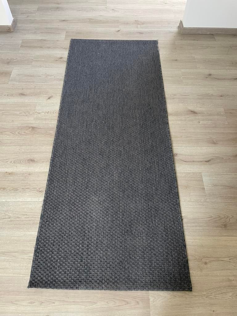 Klein en groot grijs tapijt, Huis en Inrichting, Stoffering | Tapijten en Vloerkleden, Zo goed als nieuw, Grijs, Ophalen