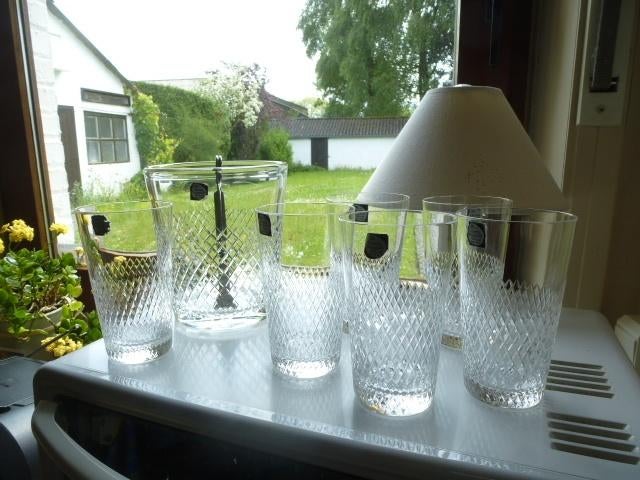 Seau à glace et verres à whisky, Enlèvement, Comme neuf, Autres types