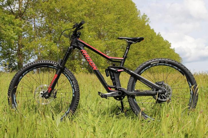 VTT Radon Jab 10 - tout suspendu en carbone - Taille S, Vélos & Vélomoteurs, Vélos | VTT & Mountainbikes, Enlèvement
