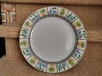 XL bord  als  taart schotel / wandbord   Met mooie omranding, Ophalen of Verzenden