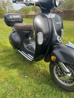 Retro elektrische scooter - klasse B - 45km/u, 0 cm³, Comme neuf, Classe B (45 km/h), Enlèvement