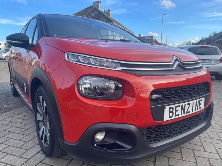 Citroen C3 1.2 benzine vn 12/2016 met 90000km!, Auto's, Citroën, Bedrijf, Te koop, C3, ABS, Achteruitrijcamera, Airbags, Airconditioning