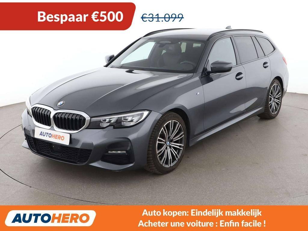 BMW 3 Serie 320 320d Mild-Hybrid M Sport (automatique), Autos, Argent ou Gris, Achat, Alcantara, 5 portes