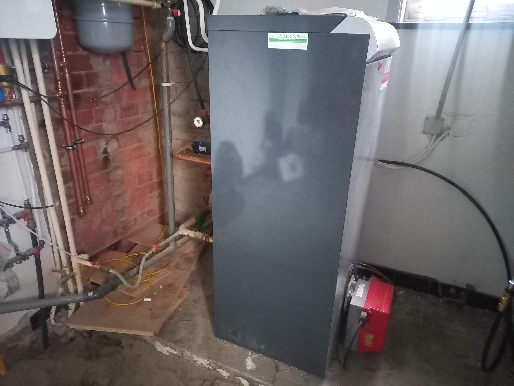 Rielmo Stookolie ketel, Ophalen, Gebruikt, Cv-ketel of Combi-ketel, 60 tot 150 cm