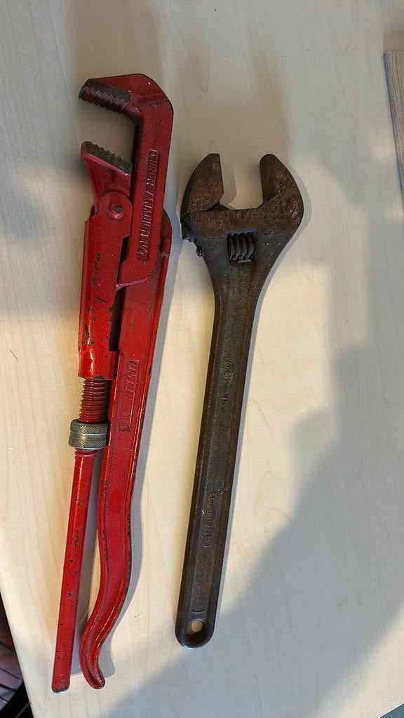 Grote Bahco en tang, Doe-het-zelf en Bouw, Gereedschap | Handgereedschap, Ophalen of Verzenden, Zo goed als nieuw