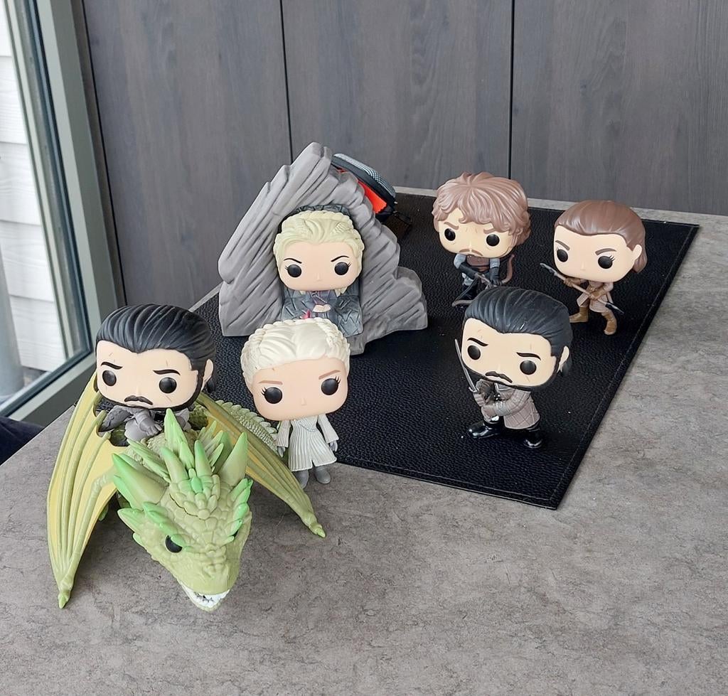 Poupées Funky Game of Thrones avec dragon, Collections, Enlèvement ou Envoi